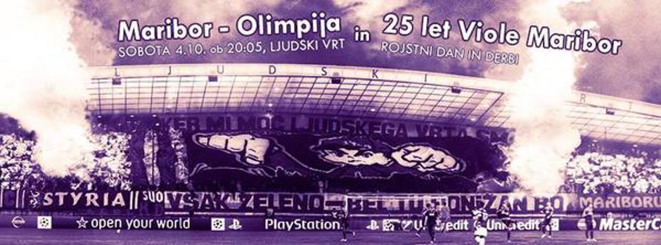 NK Maribor Olimpija Ljubljana večni derbi Prva liga TS | Avtor: Reševalni pas/Twitter
