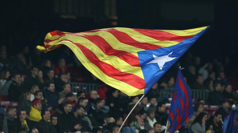 Barcelona, katalonske zastave