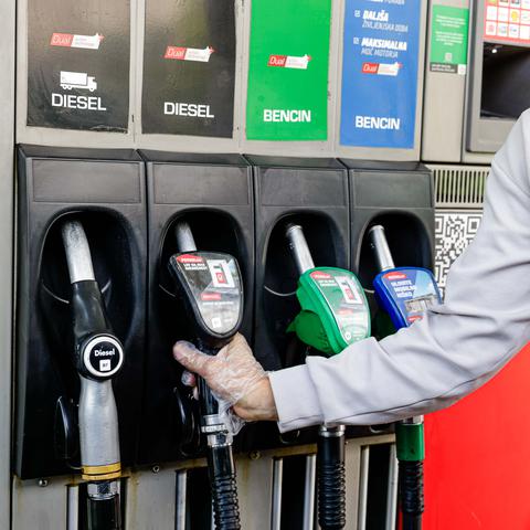 bencinska črpalka, gorivo