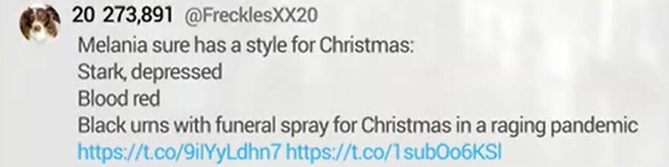 melania trump | Avtor: Reševalni pas/Twitter