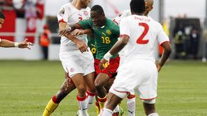 Kamerunci so si pribrcali uvrstitev v četrtfinale. (Foto: EPA)