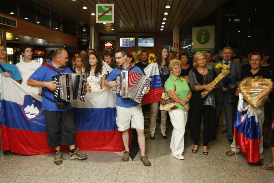 debevec sprejem brnik | Avtor: Saša Despot