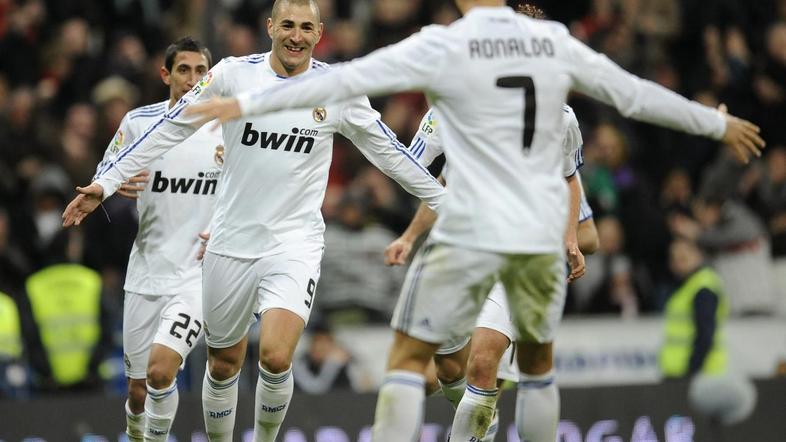 Karim Benzema in C. Ronaldo