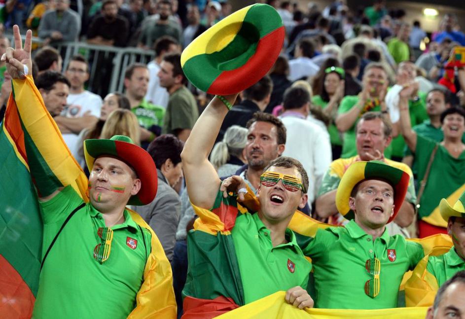 Litva Italija EuroBasket četrtfinale Stožice Ljubljana navijači gledalci