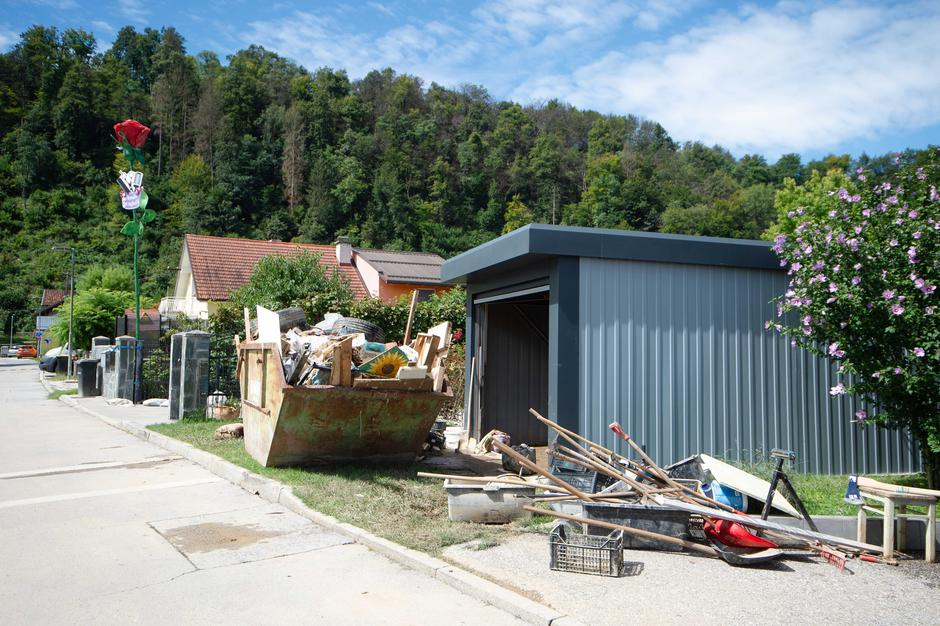 Sanacija po poplavah v Trzinu in Mengšu. | Avtor: Anže Petkovšek