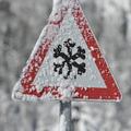 Sneg na cesti