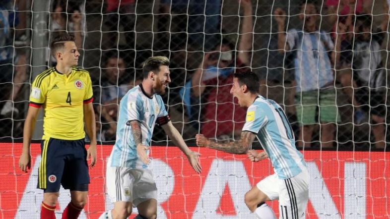 Argentina Kolumbija Messi 