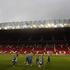 Old Trafford stadion trening Manchester United Rangers Liga prvakov zelenica
