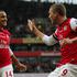 Podolski Walcott Arsenal Fulham Premier League Anglija liga prvenstvo