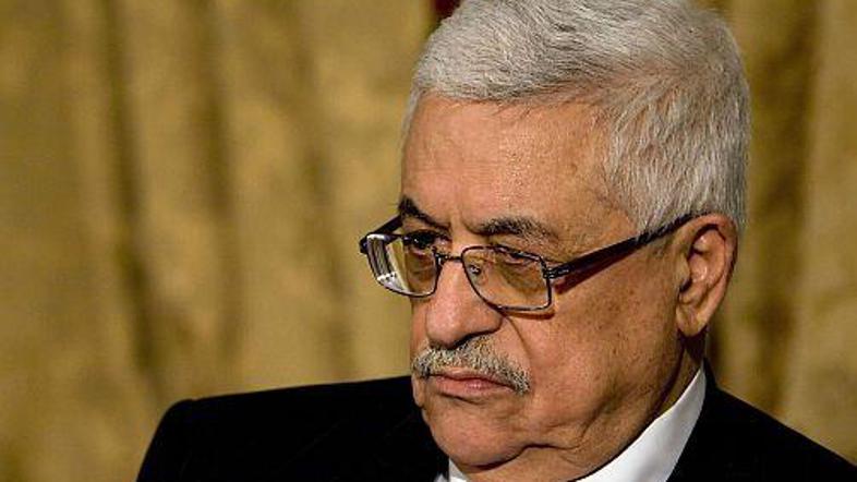 Palestinski predsednik Mahmud Abas