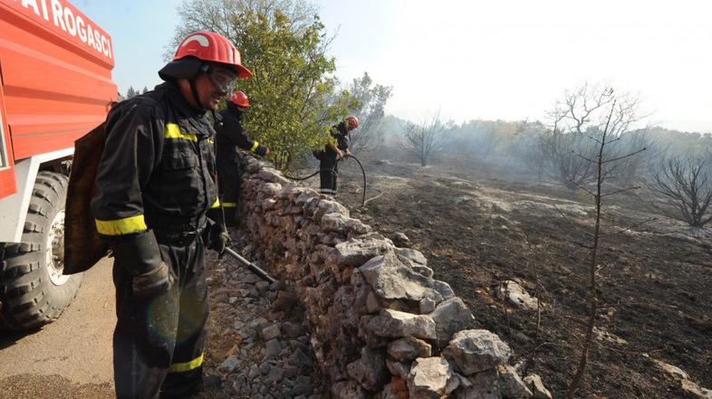 Požar na Hrvaškem