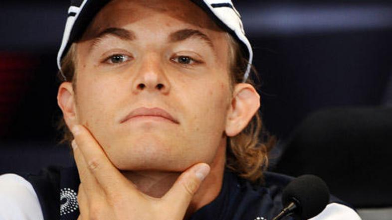 Sin Kekeja Rosberga večkrat poudarja, da si želi čim prej zmagovati.