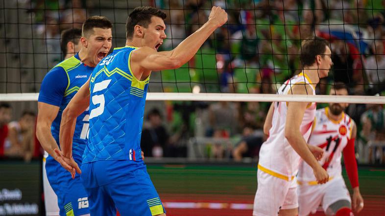 Slovenija Severna Makedonija EP v odbojki