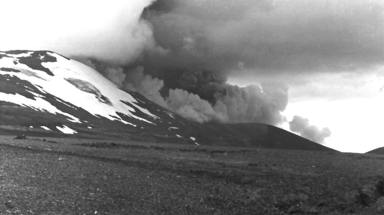Izbruh vulkana Hekla leta 1980.