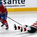 Alexei Emelin Jaromir Jagr Montreal Canadiens New Jersey Devils
