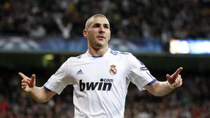 Karim Benzema gol zadetek veselje proslavljanje slavje proslava