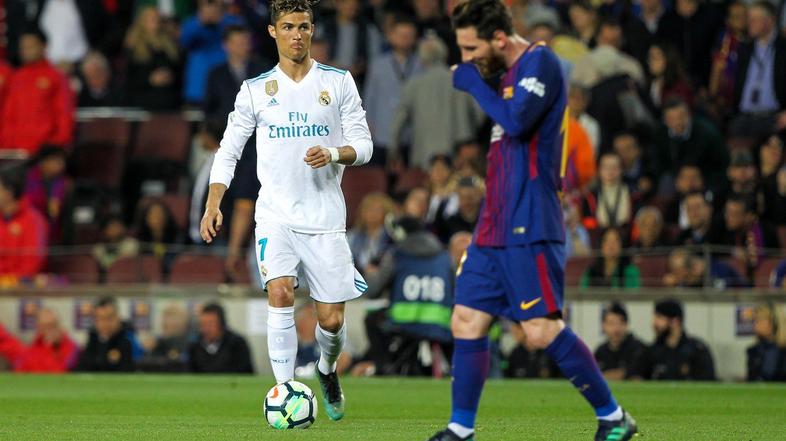 Lionel Messi in Cristiano Ronaldo