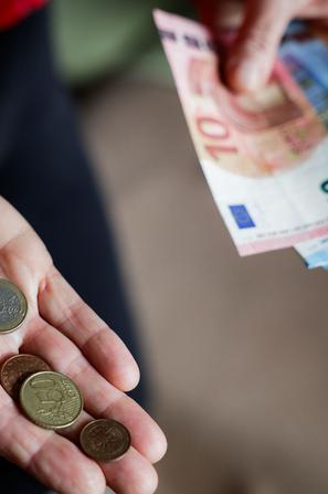 denar, bankovci, gotovina, kovanci