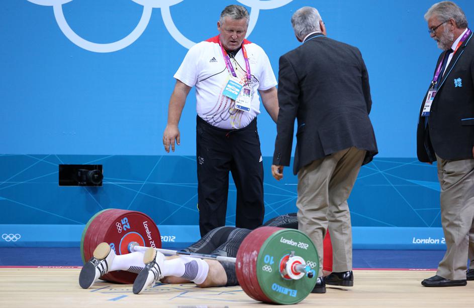 Matthias Steiner olimpijske igre 2012 London dvigovanje uteži