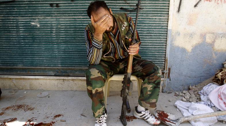 Slovenija 26.08.12, vojak, sirija, foto: reuters