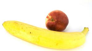 Ljudje niso vedeli, ali so banana ali breskev.