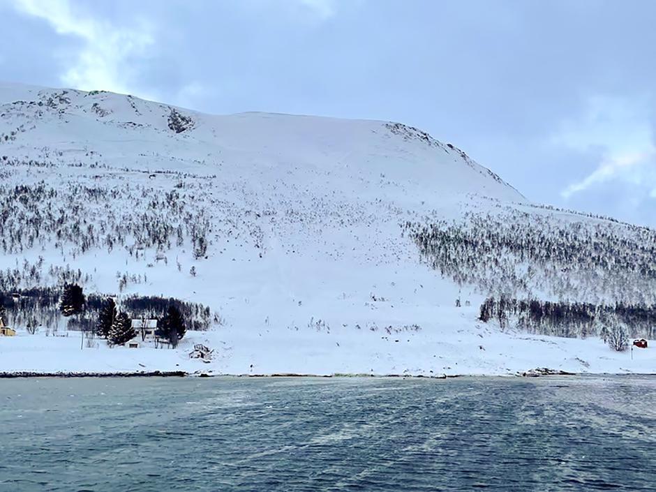 snežni plaz Norveška | Avtor: Epa