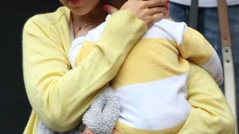 Christina s sinkom Maxom.