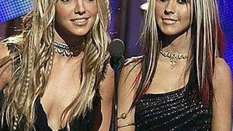 Britney Spears in Christina Aguilera