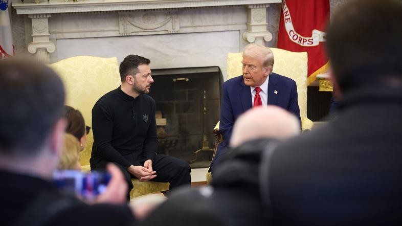 Donald Trump Volodimir Zelenski