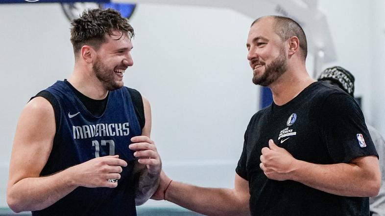 Luka Dončić in Marko Milič