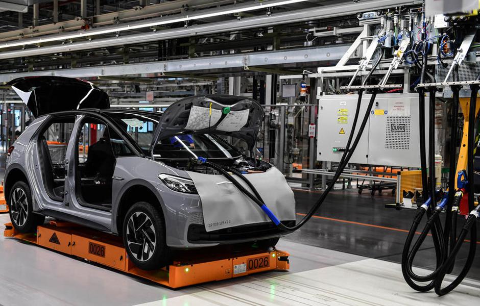 Proizvodnja volkswagna ID.3 | Avtor: Epa