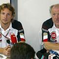 Pod Davom Richardsom je Jenson Button postal prvi dirkač BAR Honde.