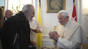 Fidel Castro in papež