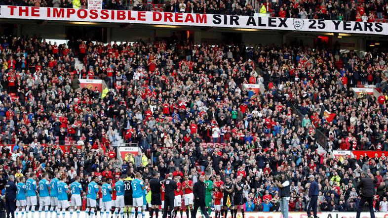 Manchester United - Sunderland, 25. obletnica Sir Alex Ferguson