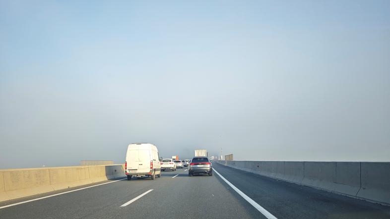 Megla, vreme, viadukt, slabo vreme