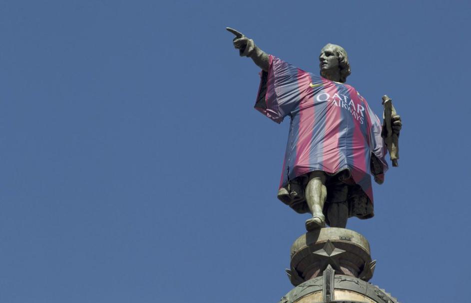 Barcelona novi dres Katalonija majica Španija Nike Krištof Kolumb Plaza Colon