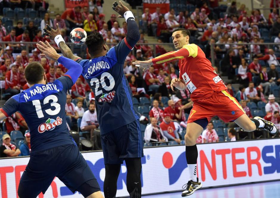 Kiril Lazarov Makedonija Francija EP v rokometu | Avtor: EPA