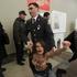 Ukrajinske aktivistke Femen na ruskem, volišču.