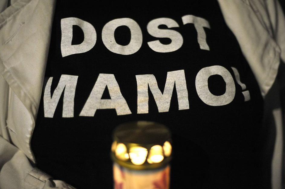 shod v podporo, Munc, Markačeva