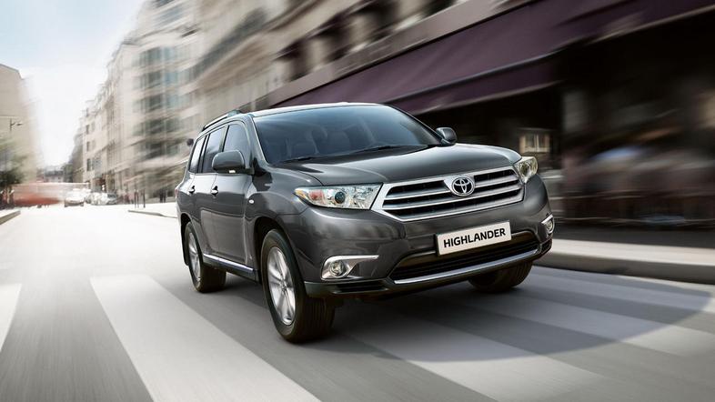 Prenovljena toyota highlander