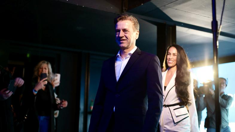 Robert Golob Tina Gaber parlamentarne volitve 2026 gibanje svoboda, robert golob