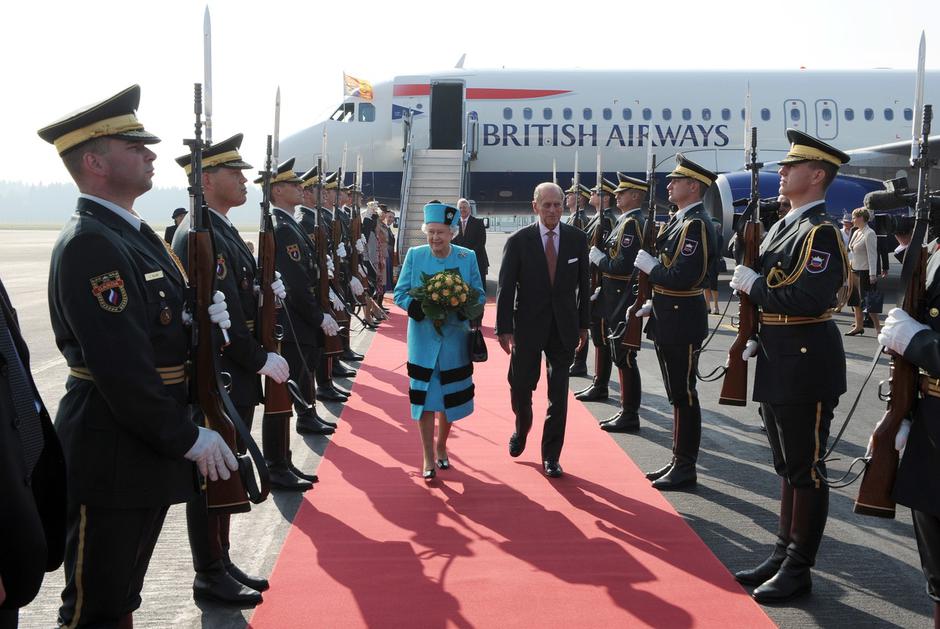 kraljica Elizabeta II. princ Filip obisk v Sloveniji 2008 | Avtor: Profimedia