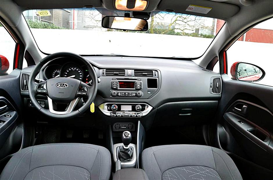 Kia rio sport sedan | Avtor: Gregor Prebil