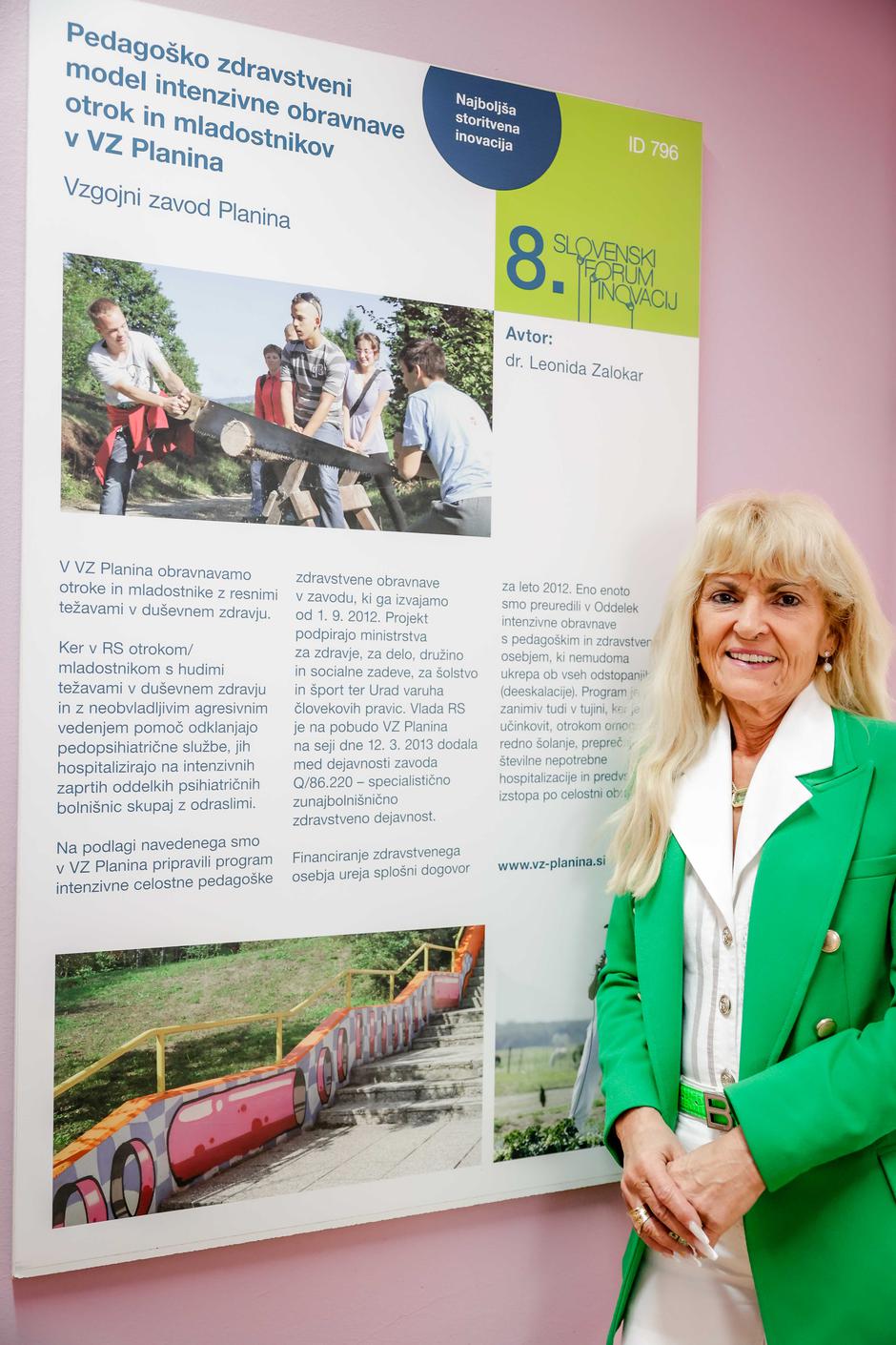 Leonida Zalokar, Strokovni center Planina | Avtor: Saša Despot