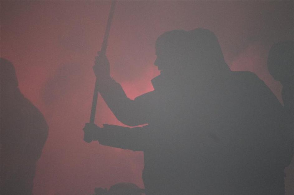 navijači zenit bakla