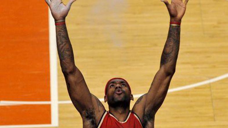 LeBron James je imel v Madison Square Gardnu navijače na svoji strani. Vsi ga že