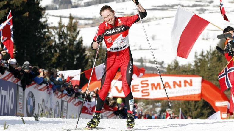 Kowalczyk Tour de Ski Val di Fiemme vzpon smučarski tek