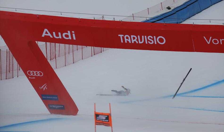 Tako jo je po padcu odnesla ena najboljših v tej sezoni