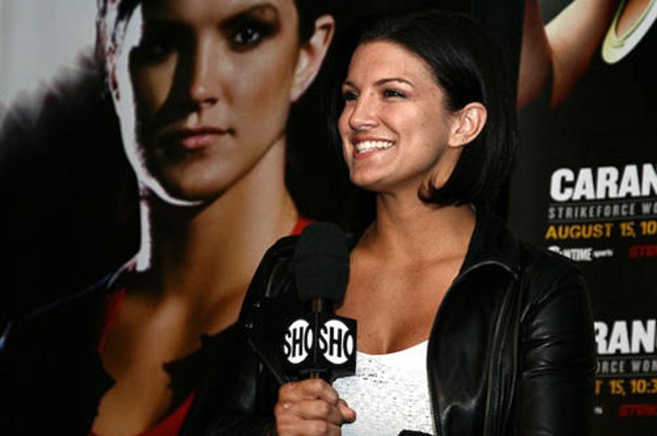 Gina Carano ima več razlogov za smeh.