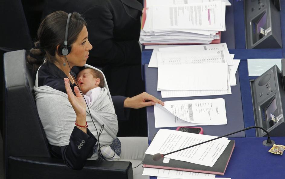 evrospki parlament, dojenček